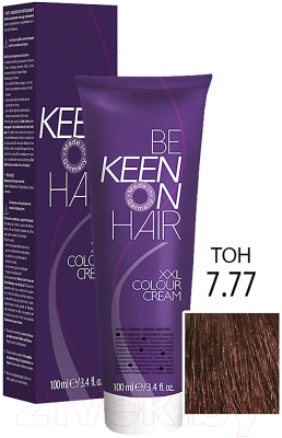 Крем-краска для волос KEEN Colour Cream 7.77 (капуччино)