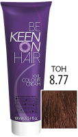 Крем-краска для волос KEEN Colour Cream 8.77 (кофе с молоком) - 