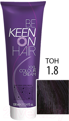 Крем-краска для волос KEEN Colour Cream 1.8 (сине-черный)