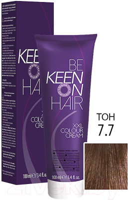 Крем-краска для волос KEEN Colour Cream 7.7 (карамель)
