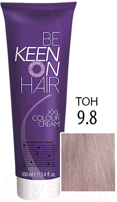 Крем-краска для волос KEEN Colour Cream 9.8 (светлый блондин перламутровый)