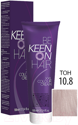 Крем-краска для волос KEEN Colour Cream 10.8 (ульра- св.блондин перламутровый)