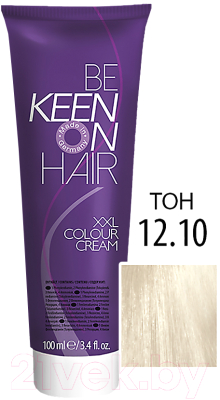 Крем-краска для волос KEEN Colour Cream 12.10 (платиновый блондин пепельный)