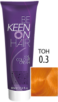 Крем-краска для волос KEEN Colour Cream 0.3 (золотистый) - 