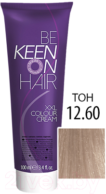 Крем-краска для волос KEEN Colour Cream 12.60 (платиновый блондин фиолетовый)