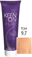 Крем-краска для волос KEEN Colour Cream 9.7 (светлый блондин) - 