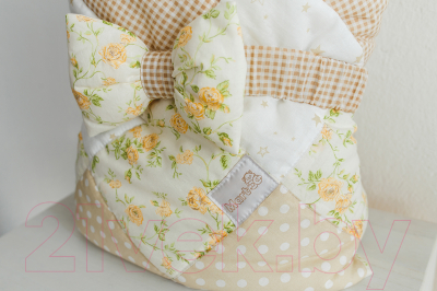 Комплект постельный для малышей Martoo Mosaik 7 (персиковый/бежевый)