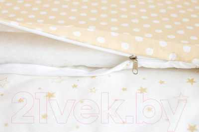 Комплект постельный для малышей Martoo Basik Comfy 6 (белый/бежевый)