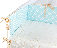 

Бортик в кроватку Martoo, Comfy 6 / CM6-1-BL