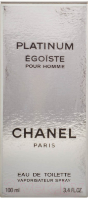 Туалетная вода Chanel Egoiste Platinum (100мл)