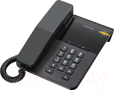Проводной телефон Alcatel T22 (черный)
