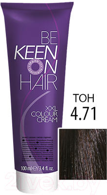Крем-краска для волос KEEN Colour Cream 4.71 (кардамон)
