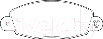 

Тормозные колодки Valeo, 301547