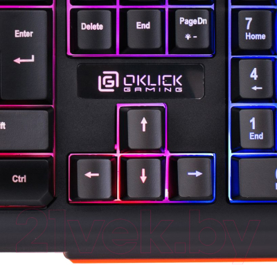 Клавиатура Oklick 717G Black Death