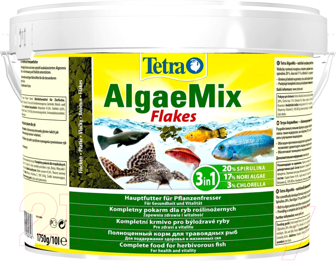 Корм для рыб Tetra Algae Mix