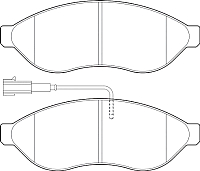 Тормозные колодки Valeo 301891 - 