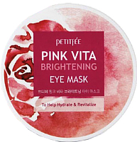 

Патчи под глаза Petitfee, Pink Vita Brightening Eye Mask