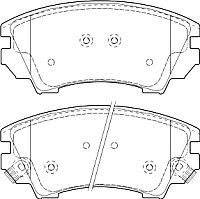 Тормозные колодки Valeo 302117 - 