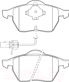 

Тормозные колодки Valeo, 302030