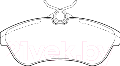 

Тормозные колодки Valeo, 302032