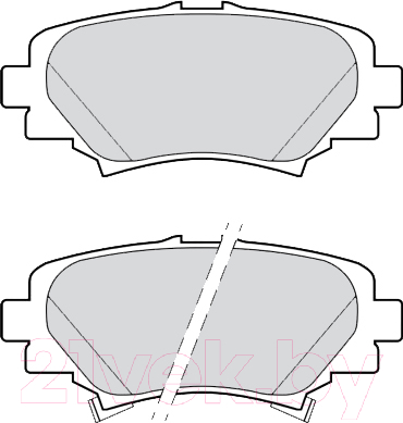 

Тормозные колодки Valeo, 302288