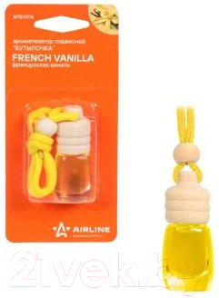 Изображение товара Ароматизатор автомобильный Airline Бутылочка AFBU076 (французская ваниль)
