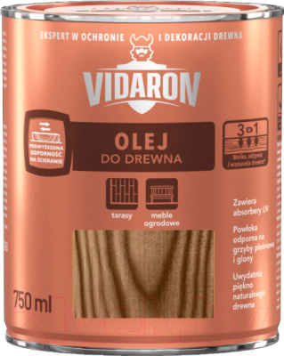 Масло для древесины Vidaron D04 Палисандр (750мл)
