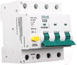 Дифференциальный автомат Schneider Electric DEKraft 16213DEK