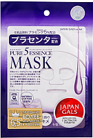 Маска для лица тканевая Japan Gals Pure5 Essence маска с плацентой (1шт) - 