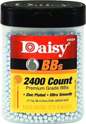 Шарики для пневматики Daisy BB / 980024-446 (2400шт)