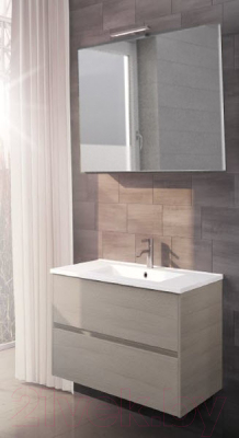 Комплект мебели для ванной Riho Porto SET 01 / FPO060DP4DP4S01 (серый)