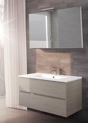 Комплект мебели для ванной Riho Porto SET 05 / FPO080DP4DP4S05 (серый)