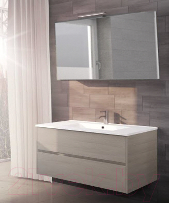 Комплект мебели для ванной Riho Porto SET 10 / FPO100DP4DP4S10 (серый)