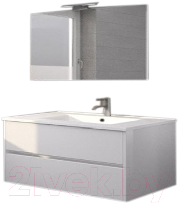 Комплект мебели для ванной Riho Porto SET 10 / FPO100DP0DP0S10