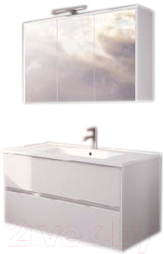 Комплект мебели для ванной Riho Porto SET 27 / FPO080DP0DP0S27
