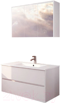 Комплект мебели для ванной Riho Porto SET 32 / FPO100DP0DP0S32