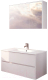 Комплект мебели для ванной Riho Porto SET 32 / FPO100DP0DP0S32 - 