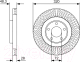 Миниатюра изображения товара Тормозной диск Bosch 0986479W04