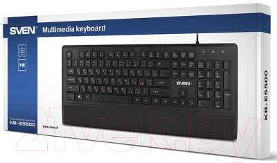 Клавиатура Sven KB-E5500 (черный)