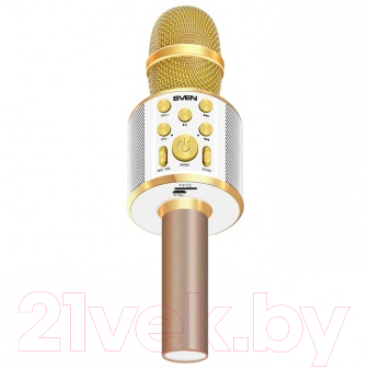 Микрофон Sven MK-950 (белый/золото)