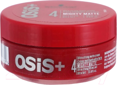 Крем для укладки волос Schwarzkopf Professional Osis+ Mighty Matte Ультрасильный  (85мл)