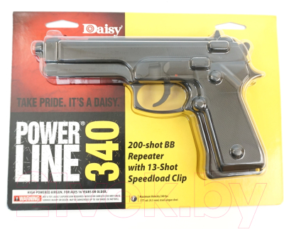 Пистолет пневматический Daisy Powerline 340 / 980340-442 (для стальных шариков)