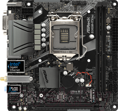 

Материнская плата AsRock, B365M-ITX/AC