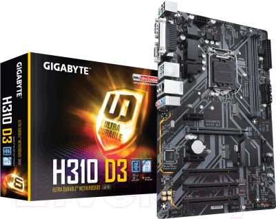 Материнская плата Gigabyte H310 D3 2.0