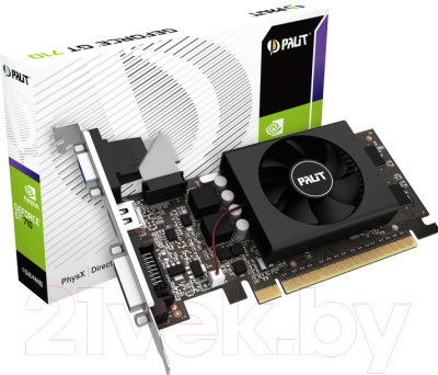 Видеокарта Palit GeForce GT 710 1GB GDDR5 (NE5T7100HD06-2081F)