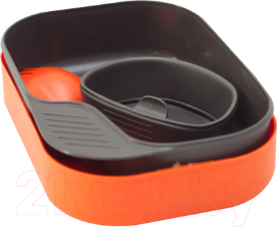 Набор пластиковой посуды Wildo Camp-A-Box Light / W20262 (оранжевый)