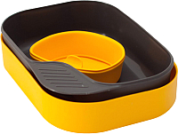 Набор пластиковой посуды Wildo Camp-A-Box Basic / W302612 (лимонный) - 