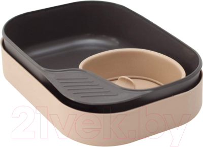 Набор пластиковой посуды Wildo Camp-A-Box Basic / W30265 (бежевый)