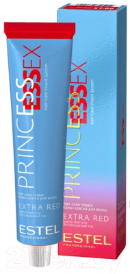 Крем-краска для волос Estel Princess Essex Extra Red 66/46 (зажигательная латина)