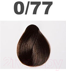 Крем-краска для волос Estel De Luxe Corrector 0/77 (коричневый)